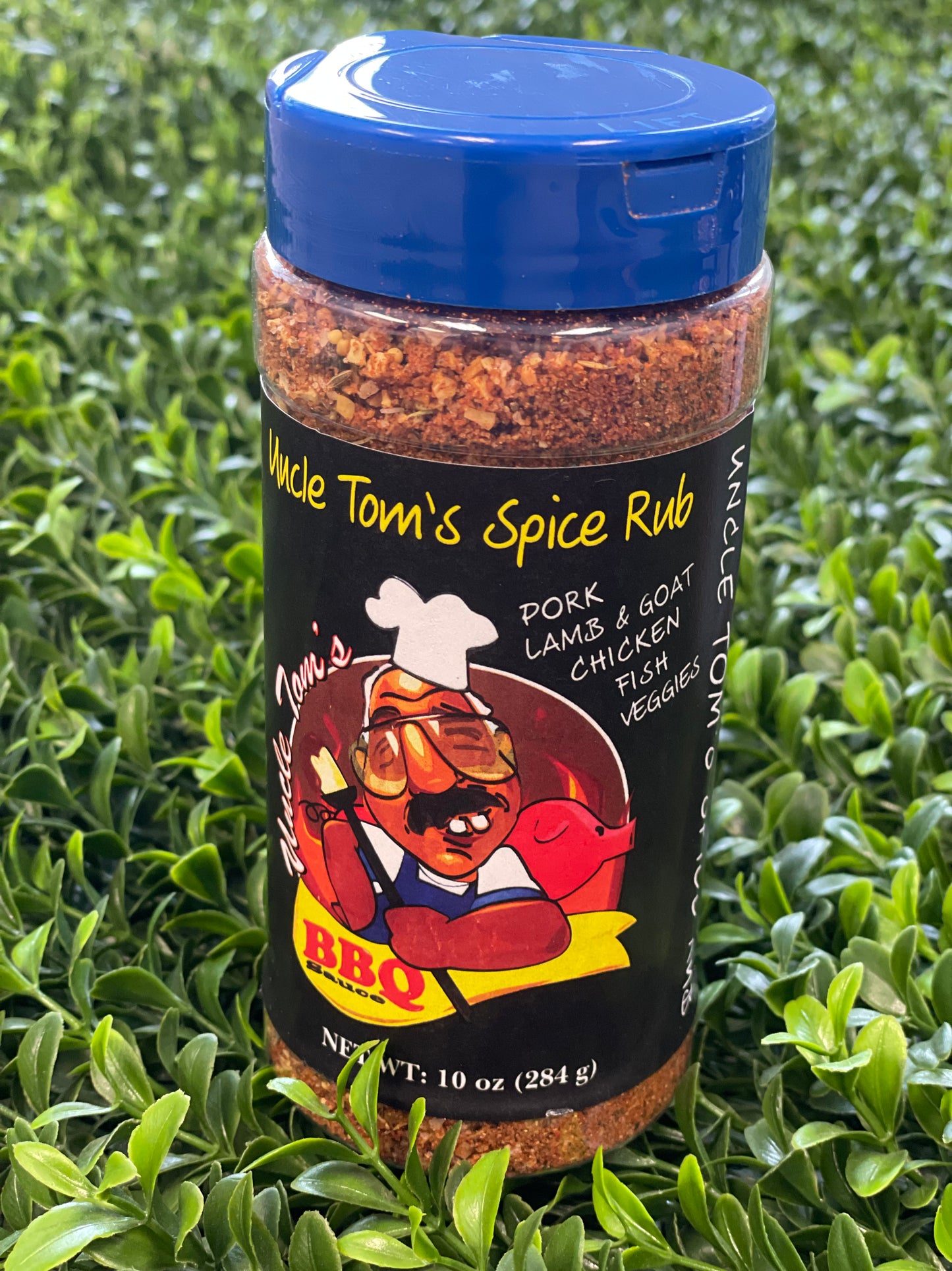 Uncle Tom's Spice Rub - Pork, Chicken, Fish 10oz.